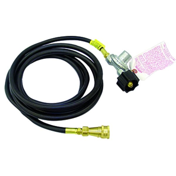 Mr. Heater Mr. Heater 12 ft. L Brass/Plastic Quick Connect Hose Assembly And Regulator F271803 - main